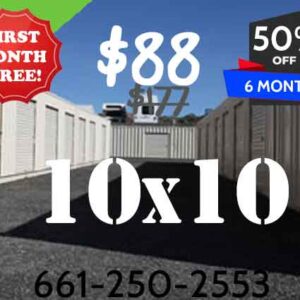 10x10 Indoor Storage