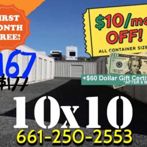 image of 10x10 indoor storage units