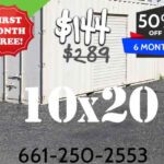 10×20 Indoor Storage