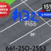 11x30 Outside Parking. Spring Special pricing.