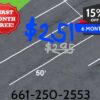 11x50 Outside Parking. Spring Special pricing.