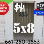 5×8 Indoor Storage