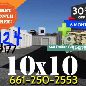 image of 10x10 indoor storage units