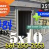image of 5x10 indoor storage