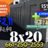 image of 8x20 storage unit