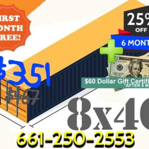 8x40 Indoor Storage.