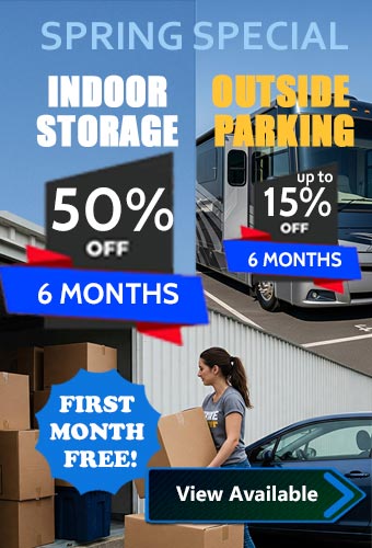 Davenport Storage Special pricing banner