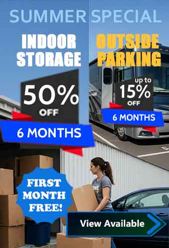 Davenport Storage Special pricing banner