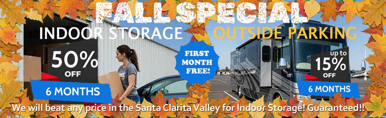 Davenport Storage Special pricing banner
